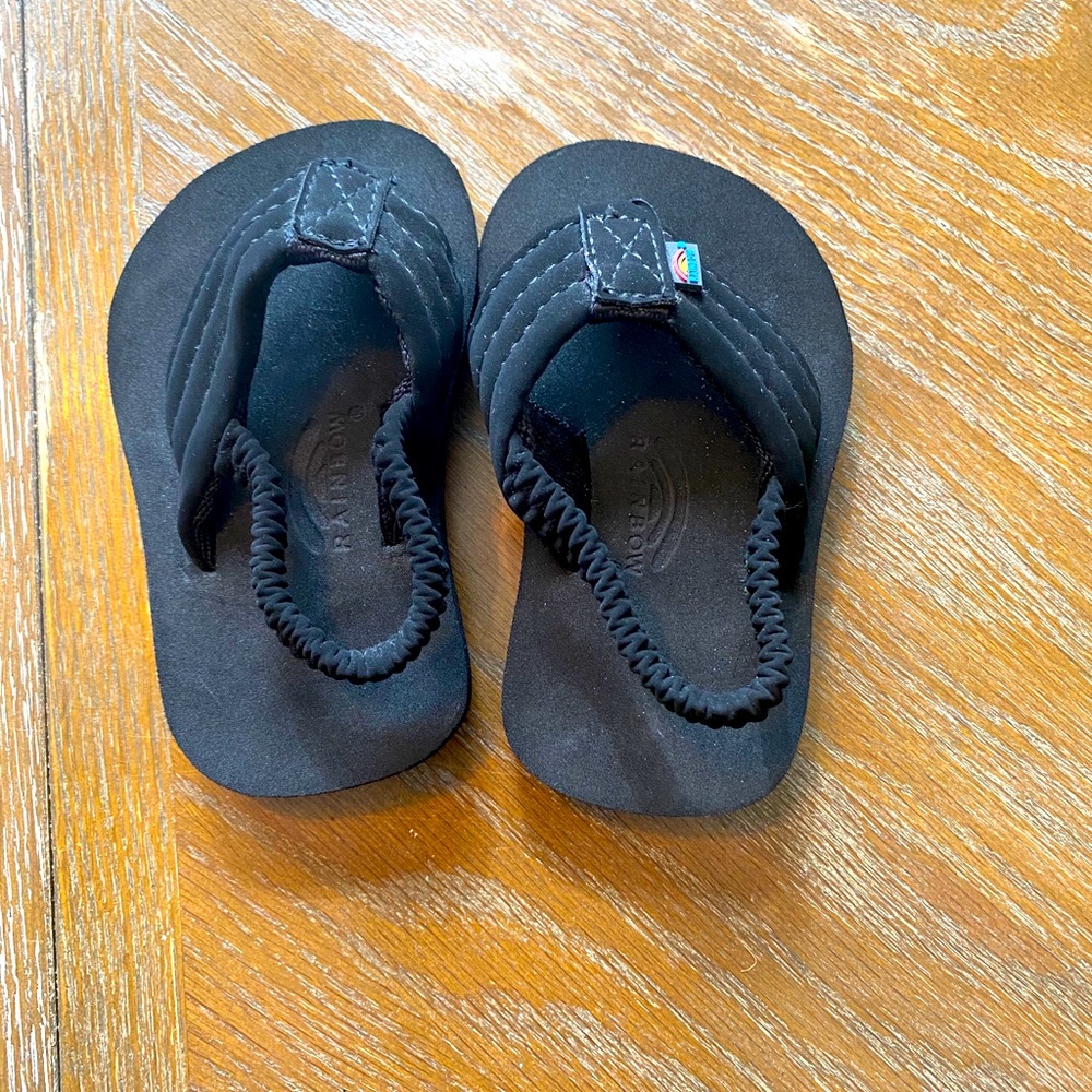 Rainbow baby boy sandals
